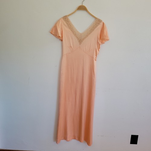 Vintage 30s bias cut - cut, satin